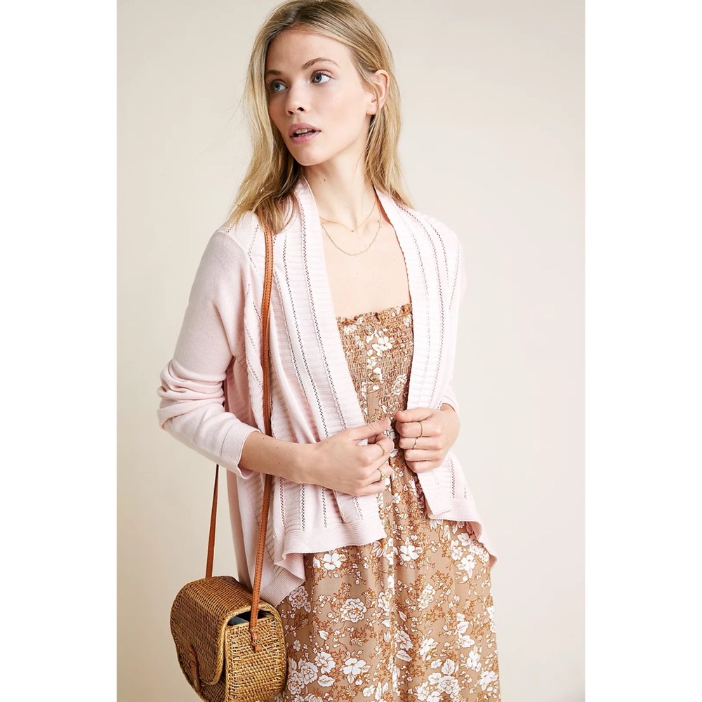 By Anthropologie Kartini Ribbed Cardigan